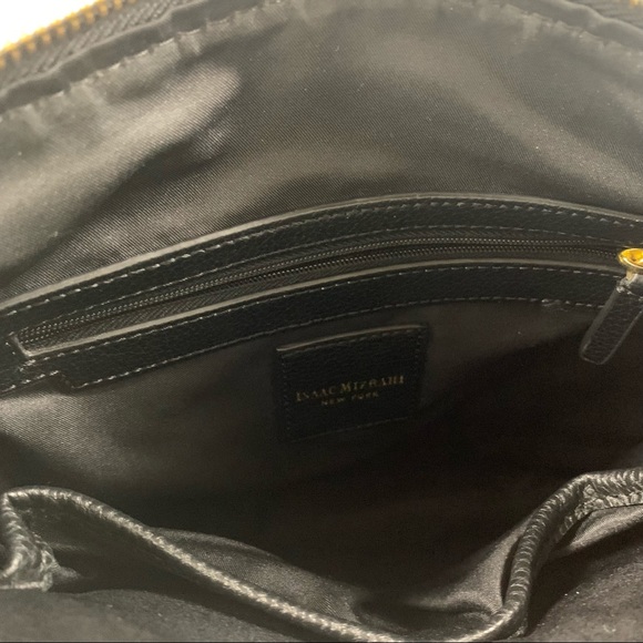 Isaac Mizrahi Kay Leather Crossbody Perforated Bag - Picture 11 of 13